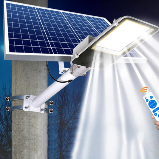 Solar Street Light Garden Sunlight House Remote Control IP67 Waterproof Wall Lamp